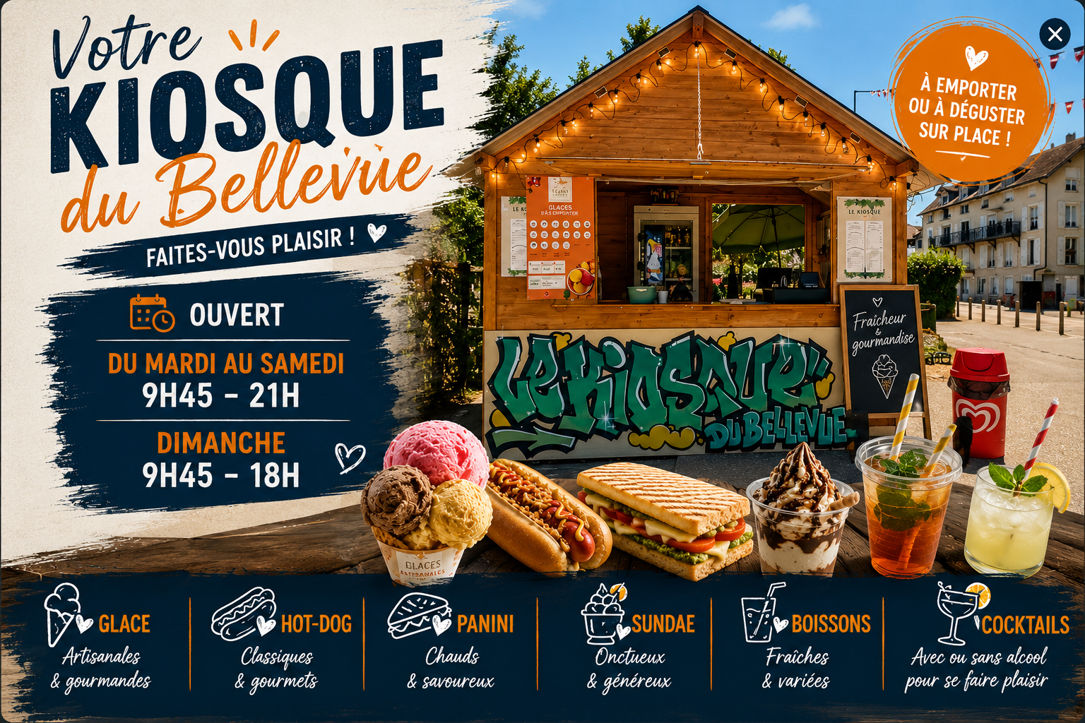 Votre kiosque du Bellevue
